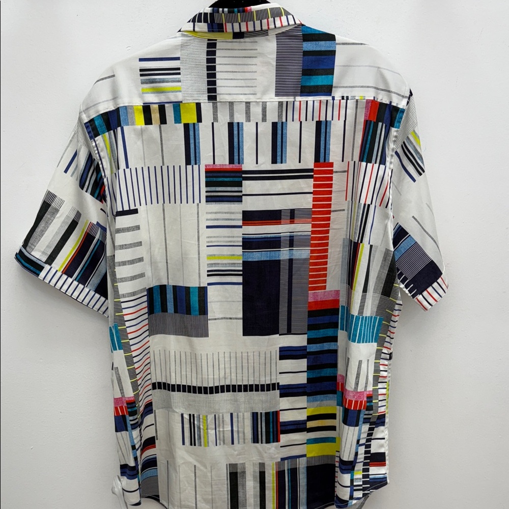 Robert Graham Multicolor Geometric Button Down Sh… - image 7